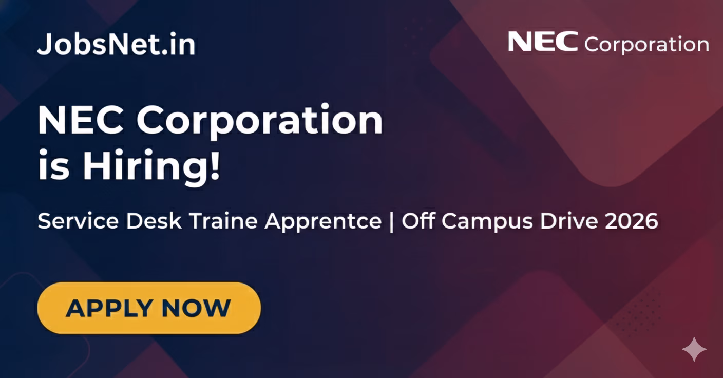 Job advertisement for NEC Corporation