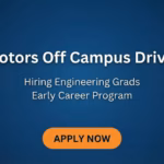 Tata Motors Off Campus Drive 2026 - Hiring Engineering Grads - Early Career Programrogram